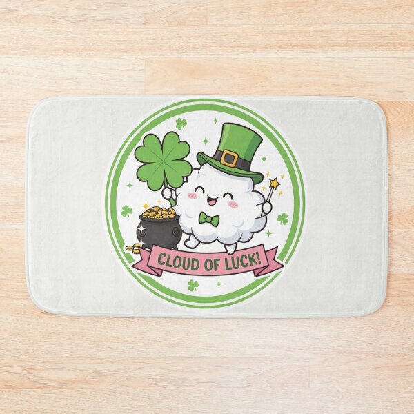 Item preview, Cute Kawaii Cloud Leprechaun St Patricks Day Gift 2026 designed and sold by arup7980.