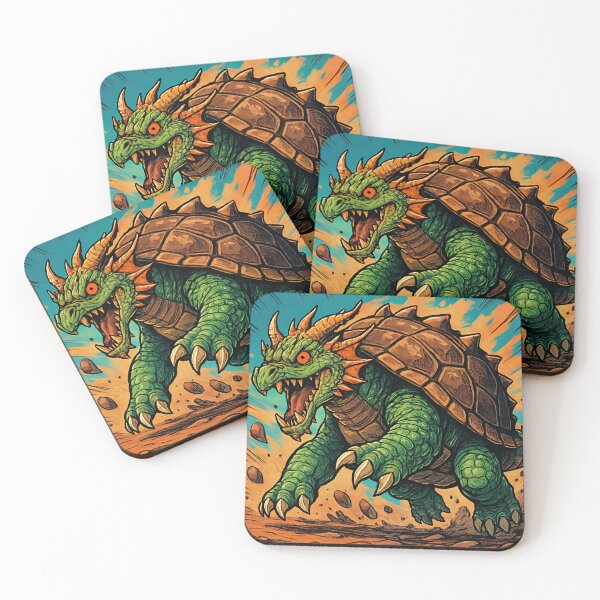 Item preview, Dragon Turtle, fantastic creature | Comics stylCartoone -  designed and sold by ComicsFactory.