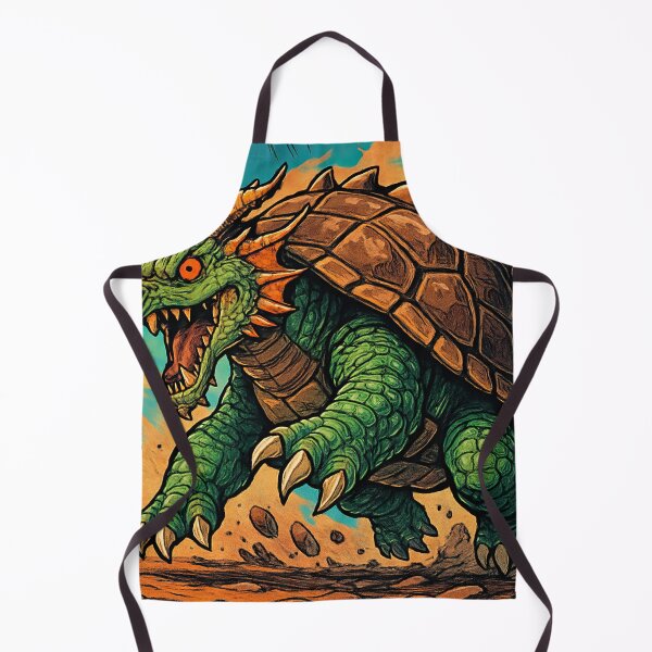 Item preview, Dragon Turtle, fantastic creature | Comics stylCartoone - designed and sold by ComicsFactory.