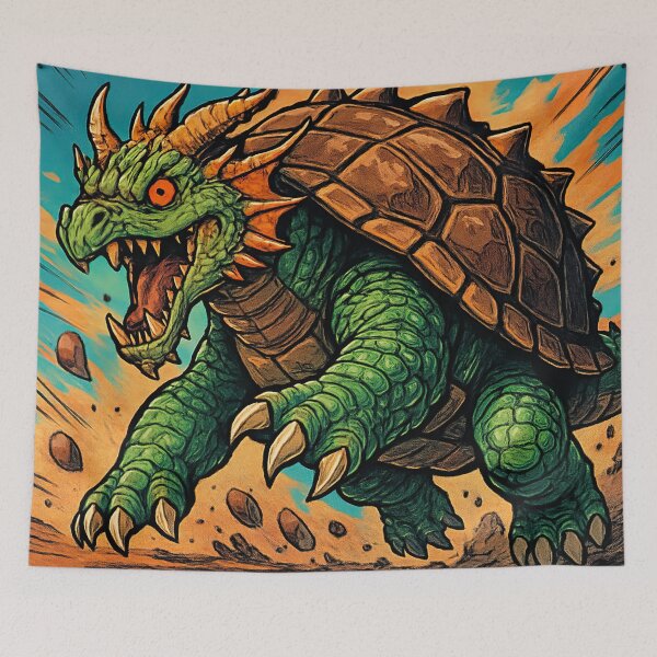 Item preview, Dragon Turtle, fantastic creature | Comics stylCartoone -  designed and sold by ComicsFactory.