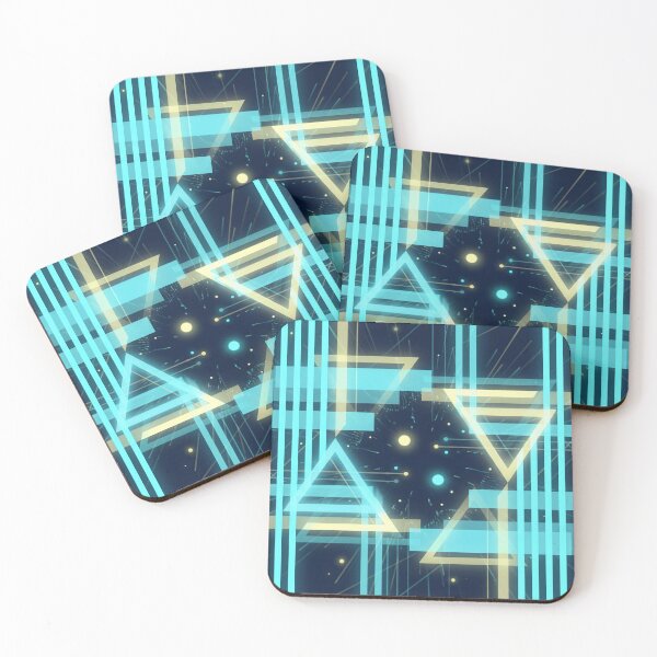 Item preview, Neon Data Rain Background designed and sold by stereonut.