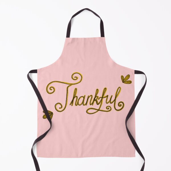 Item preview, Thankful gold hand lettering designed and sold by LitchiArt.