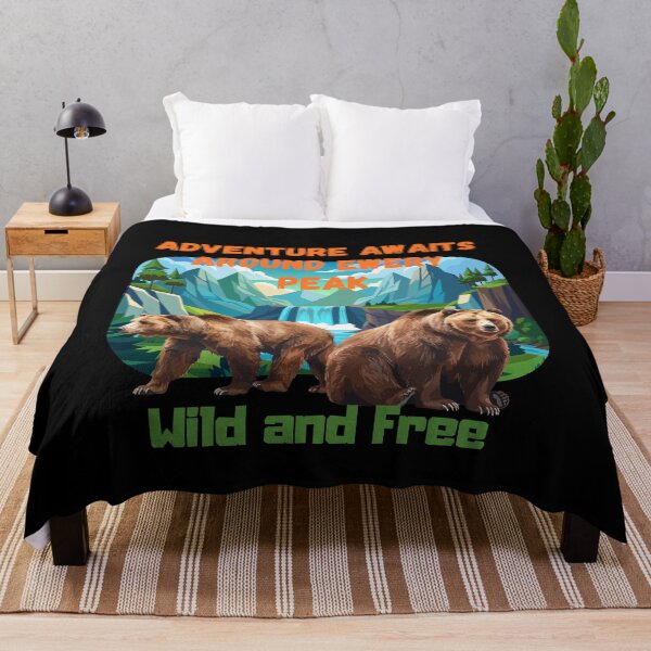 Item preview, Adwenture Awaits Around Peak, Wild and Free designed and sold by Belltish.