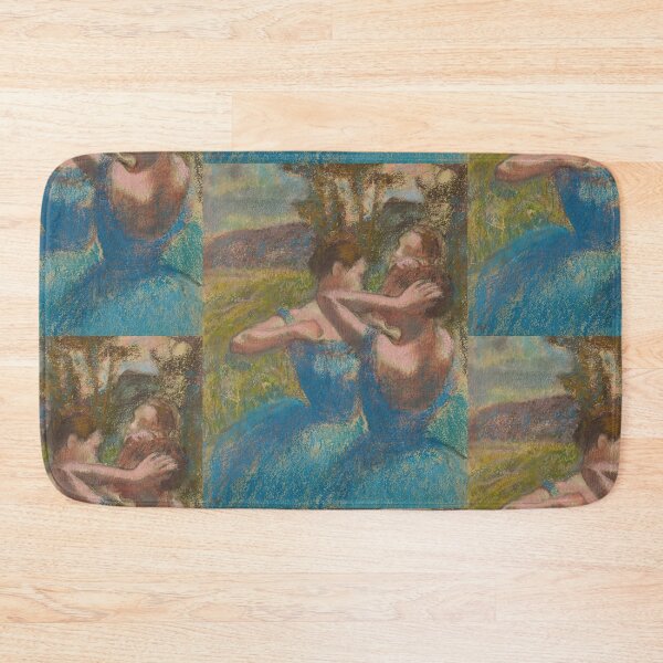 Item preview, Trois Danseuses by Edgar Degas: Blue Ballerinas Fine Art Poster designed and sold by artofuniverse.