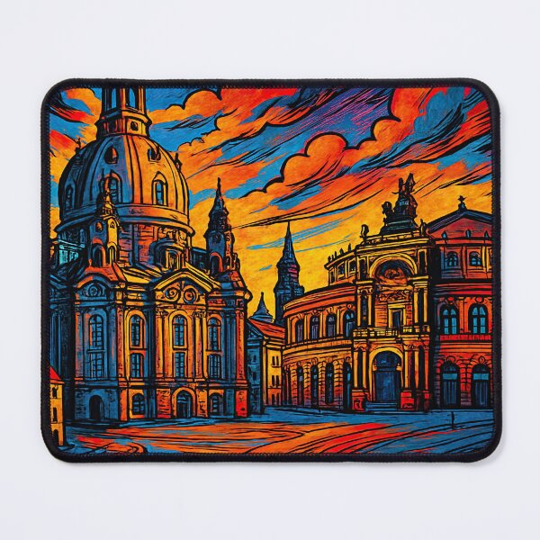 Item preview, Dresden, city | Comics stylCartoone - designed and sold by ComicsFactory.