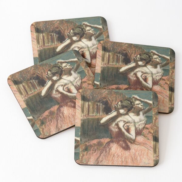 Item preview, Trois Danseuses by Edgar Degas: Blue Ballerinas Fine Art Poster designed and sold by artofuniverse.