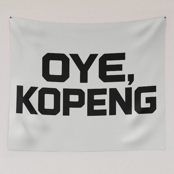 Item preview, Oye, Kopeng – Lang Belta Vector Typography Black designed and sold by VoglR.