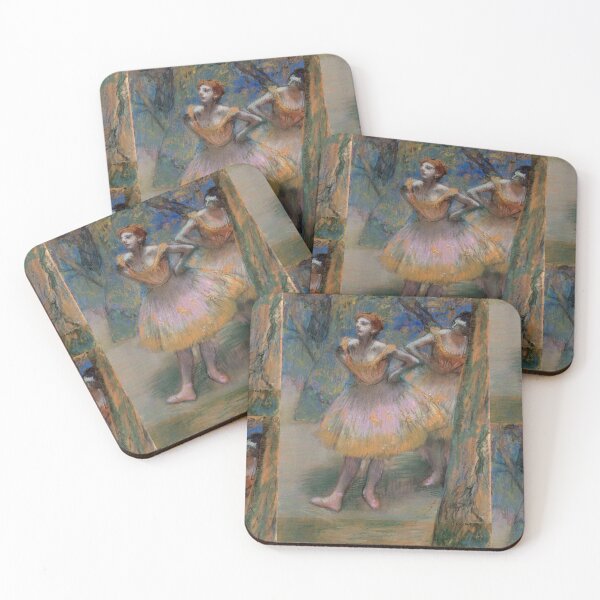 Item preview, Two Dancers by Edgar Degas: Impressionist Ballet Fine Art Poster designed and sold by artofuniverse.