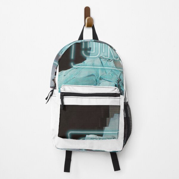 Item preview, On Air Distorted Girl T-Shirt | Blue TV Glitch Aesthetic Graphic Tee designed and sold by nygmasdream.