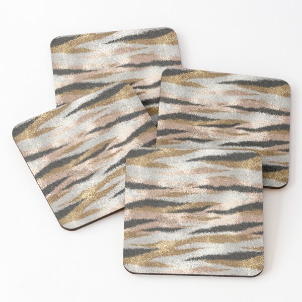 Item preview, Artistic Deluxe Tiger Stripe Pattern  - Wedding Gifts designed and sold by RoyalStarsPatts.