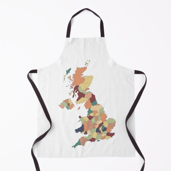 Item preview, UK Map Mug — Abstract Colourful Art designed and sold by iampaulmorris.