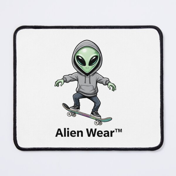 Item preview, Alien Wear – Skating Through the Galaxy designed and sold by WearContext.