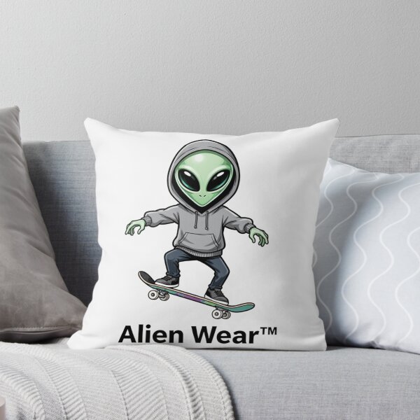 Item preview, Alien Wear – Skating Through the Galaxy designed and sold by WearContext.