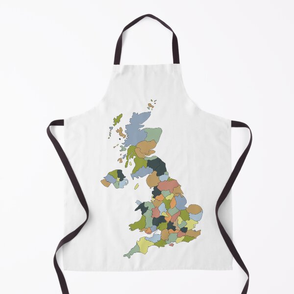 Item preview, UK Map Sticker — Abstract Colourful Art designed and sold by iampaulmorris.
