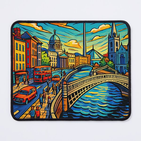 Item preview, Dublin, city | Comics stylCartoone - designed and sold by ComicsFactory.