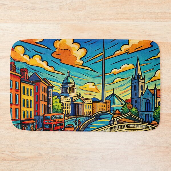 Item preview, Dublin, city | Comics stylCartoone -  designed and sold by ComicsFactory.