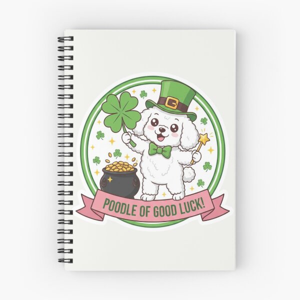 Item preview, Cute Kawaii Poodle Leprechaun St Patricks Day 2026 designed and sold by arup7980.