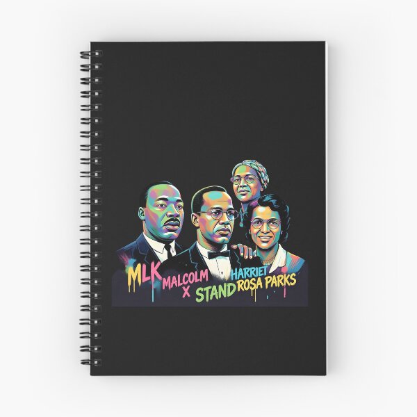 Item preview, MLK Malcolm X Rosa Parks Harriet Tubman Group designed and sold by GrumpySableye.