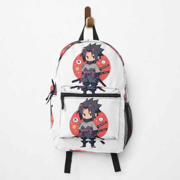 Item preview, Chibi Shadow Ninja with Twin Swords | Cute Anime-Style Warrior Art designed and sold by Dyan4.