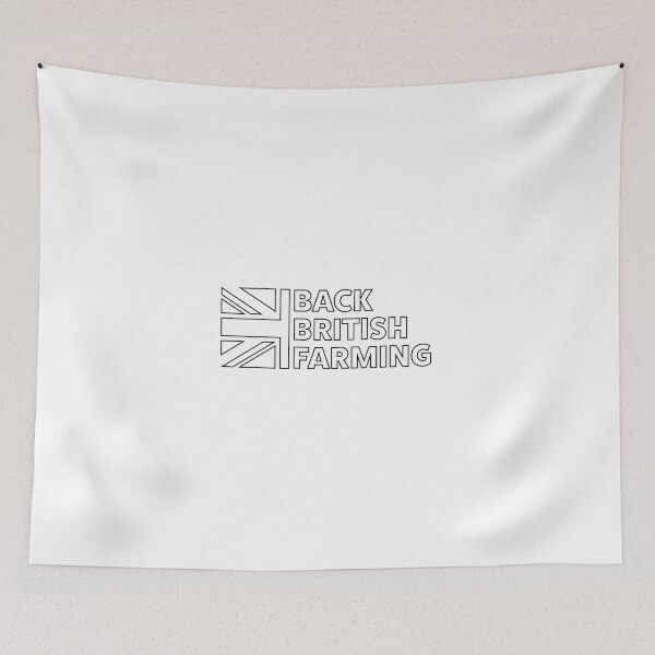 Item preview, Back British Farming - Black designed and sold by LaftaDesign.