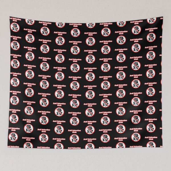Item preview, Anti Valentine Club – Dark Gothic Anti Love Rose Design designed and sold by JRose Designs.