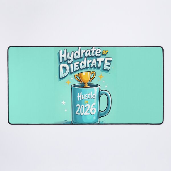 Item preview, Hydrate Hustle Health Mug designed and sold by KAUKUDESIGNS.