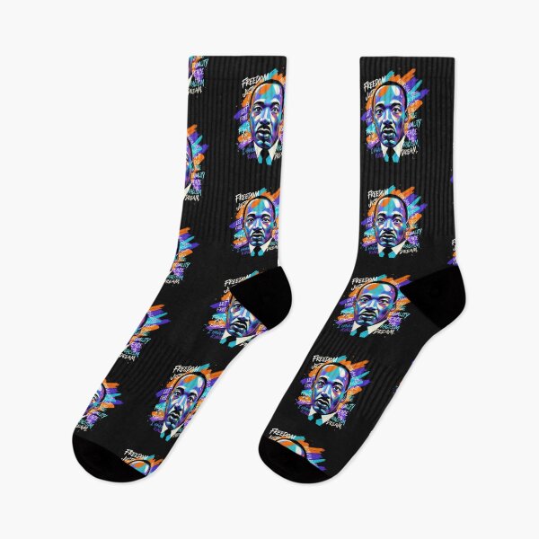 Item preview, Martin Luther King Jr Vibrant Dreamer Legacy Art designed and sold by GrumpySableye.