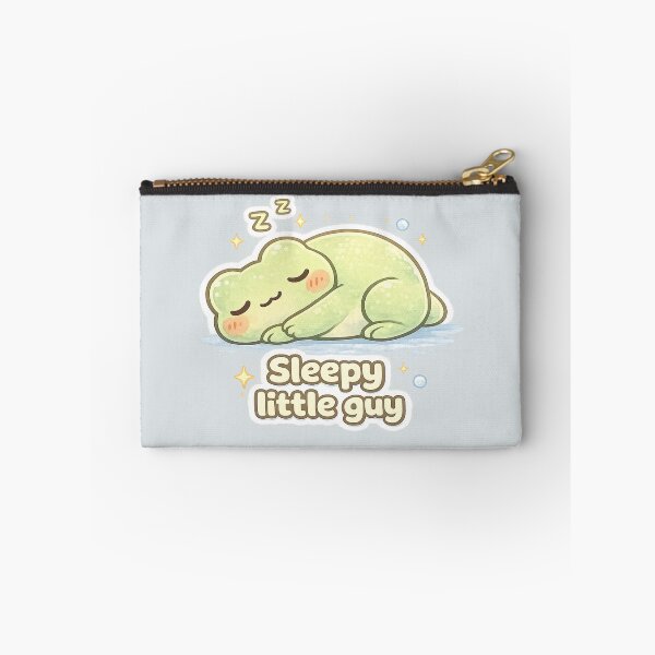 Item preview, Sleepy Little Guy – Cute Pastel Frog Illustration designed and sold by KyliesKanvas22.