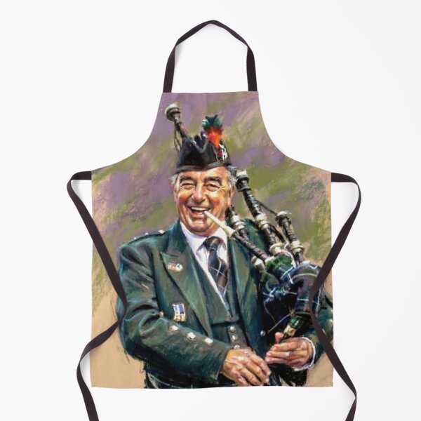 Item preview, The Happy Bagpiper designed and sold by Mackenzie Moulton International Artist .