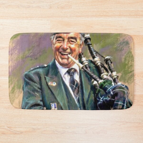 Item preview, The Happy Bagpiper designed and sold by Mackenzie Moulton International Artist .