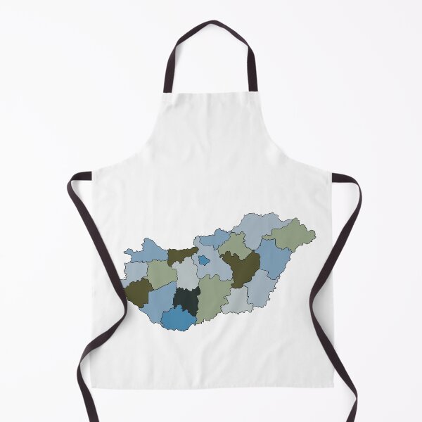 Item preview, Hungary Map Sticker — Abstract Colourful Art designed and sold by iampaulmorris.