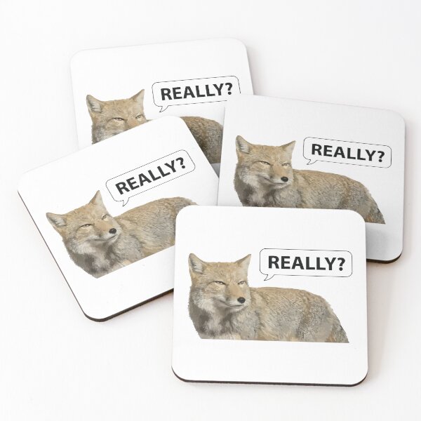 Item preview, Really? Unimpressed Tibetan Fox Reaction designed and sold by Petzzz.