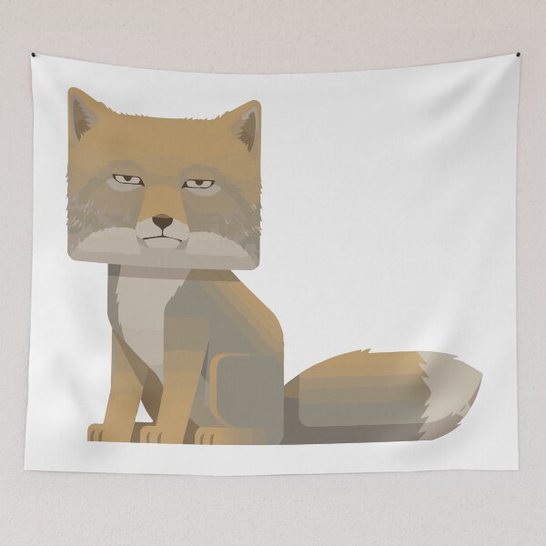Item preview, The Square Head Tibetan Fox Geometry Anomaly designed and sold by Petzzz.
