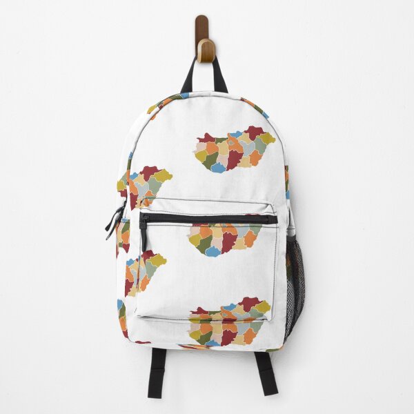 Item preview, Hungary Map T-Shirt — Abstract Colourful Art designed and sold by iampaulmorris.