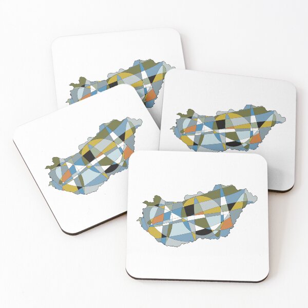 Item preview, Hungary Map Phone Case — Abstract Colourful Art designed and sold by iampaulmorris.