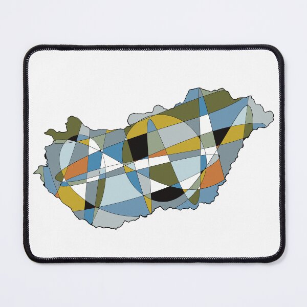 Item preview, Hungary Map Phone Case — Abstract Colourful Art designed and sold by iampaulmorris.