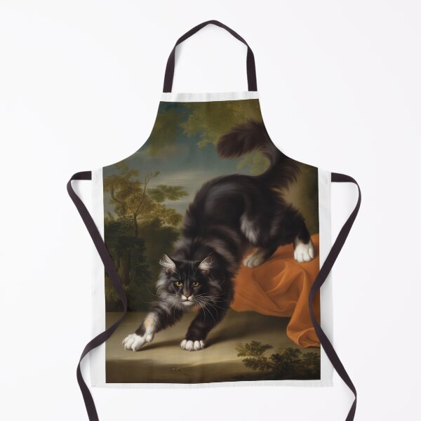 Item preview, Vintage Black Maine Coon Cat designed and sold by VictorMassacre.