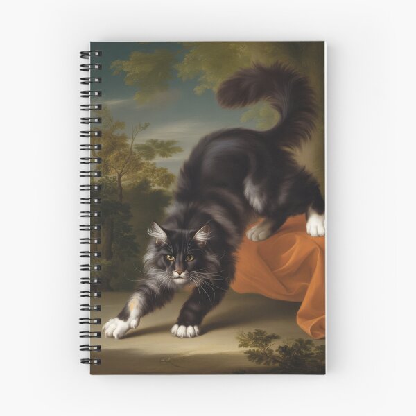 Item preview, Vintage Black Maine Coon Cat designed and sold by VictorMassacre.
