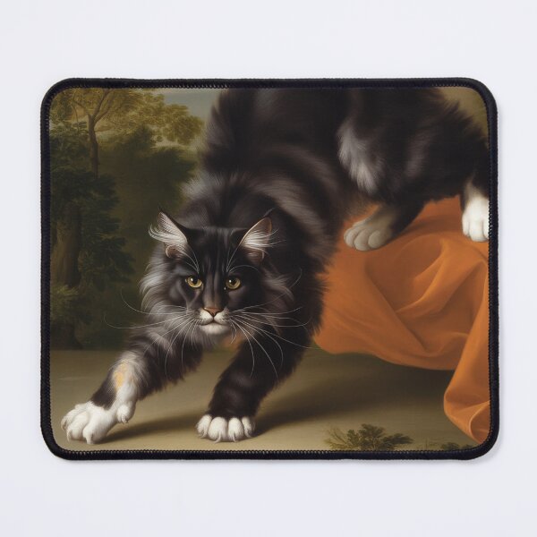 Item preview, Vintage Black Maine Coon Cat designed and sold by VictorMassacre.