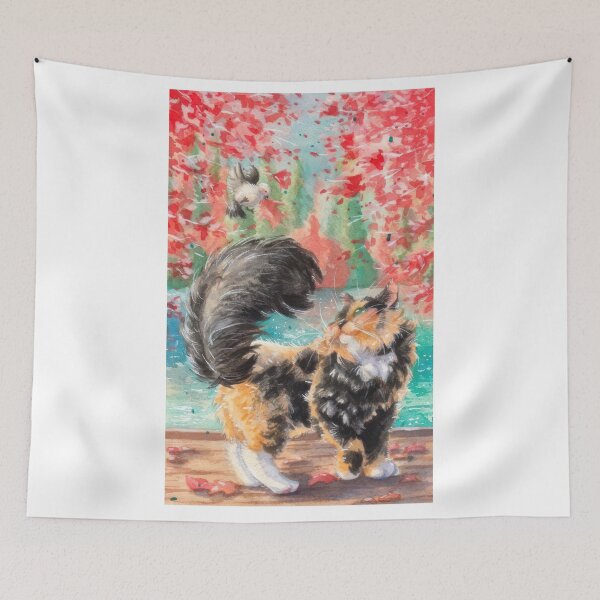 Item preview, Amongst Orange Leaves designed and sold by nebelimr.