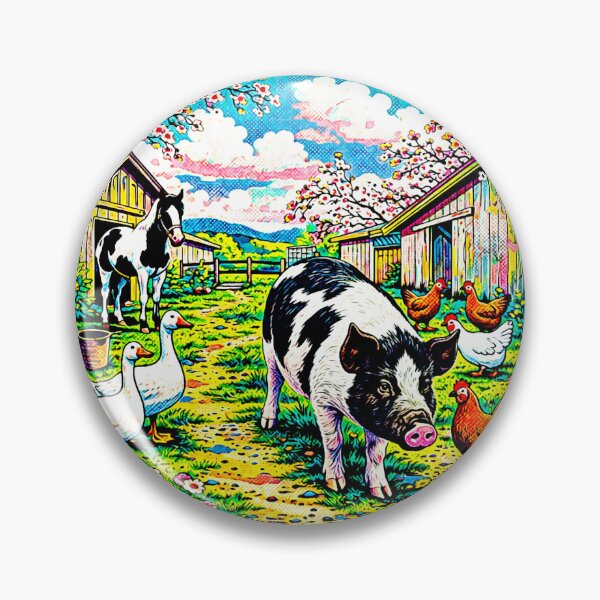 Item preview, Crioulo Pig in English Countryside #11 designed and sold by Helios Be. Lavsh.