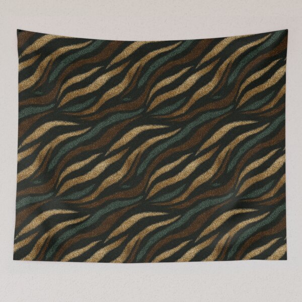Item preview, Minimalistic Wild-Inspired Tiger Skin Texture  - Birthday Gifts For Her designed and sold by RoyalStarsPatts.