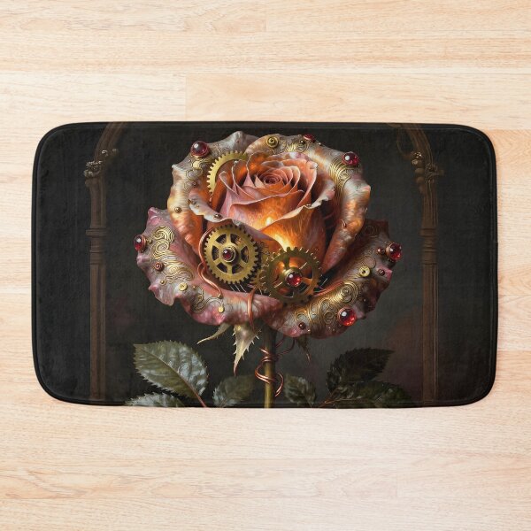 Item preview, Clockwork Rose in Brass and Copper designed and sold by Marcu Ioachim.
