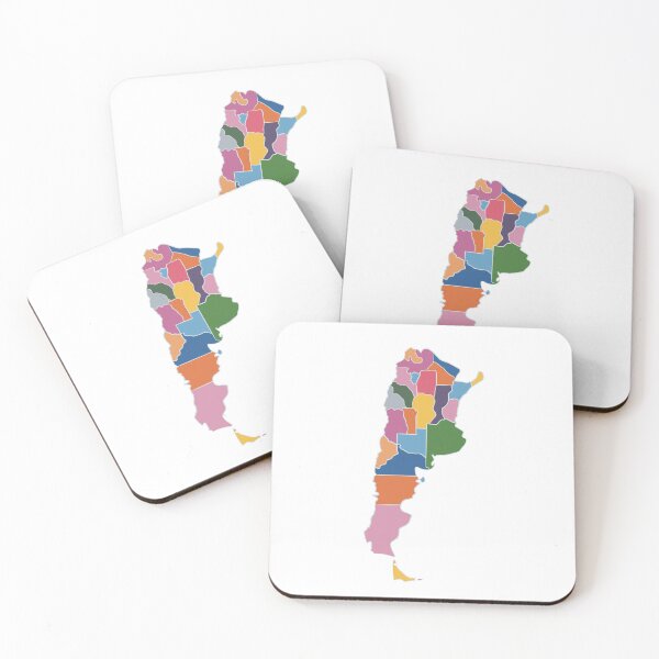 Item preview, Argentina Map Mug — Abstract Colourful Art designed and sold by iampaulmorris.