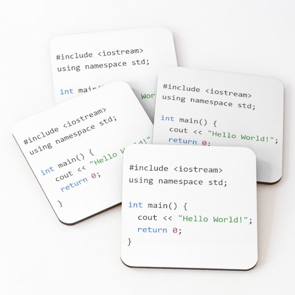 Item preview, Hello World C++ designed and sold by DOS Games.