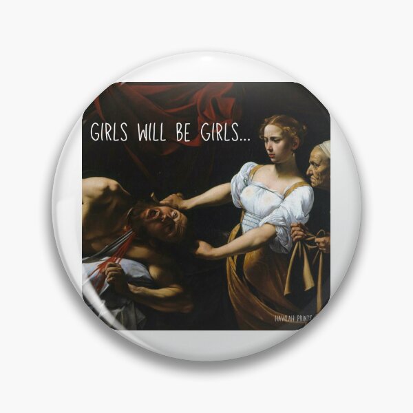 Item preview, Girls Will Be Girls... Judith beheading Holofernes designed and sold by HavilahPrintsCo.