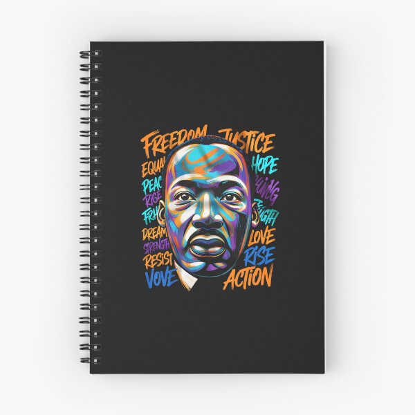 Item preview, Martin Luther King Jr Freedom Justice Hope Portrait designed and sold by GrumpySableye.