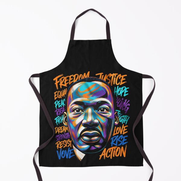 Item preview, Martin Luther King Jr Freedom Justice Hope Portrait designed and sold by GrumpySableye.