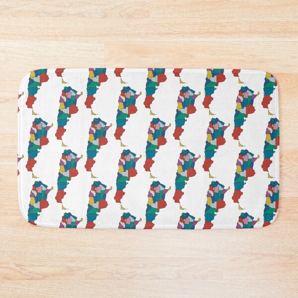 Item preview, Argentina Map T-Shirt — Abstract Colourful Art designed and sold by iampaulmorris.