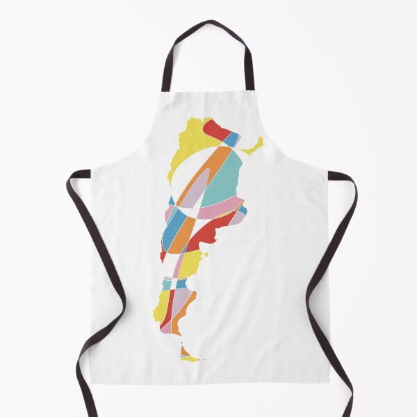Item preview, Argentina Map Tote Bag — Abstract Colourful Art designed and sold by iampaulmorris.